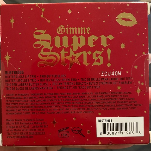 NYX butter gloss trio - Picture 6 of 7